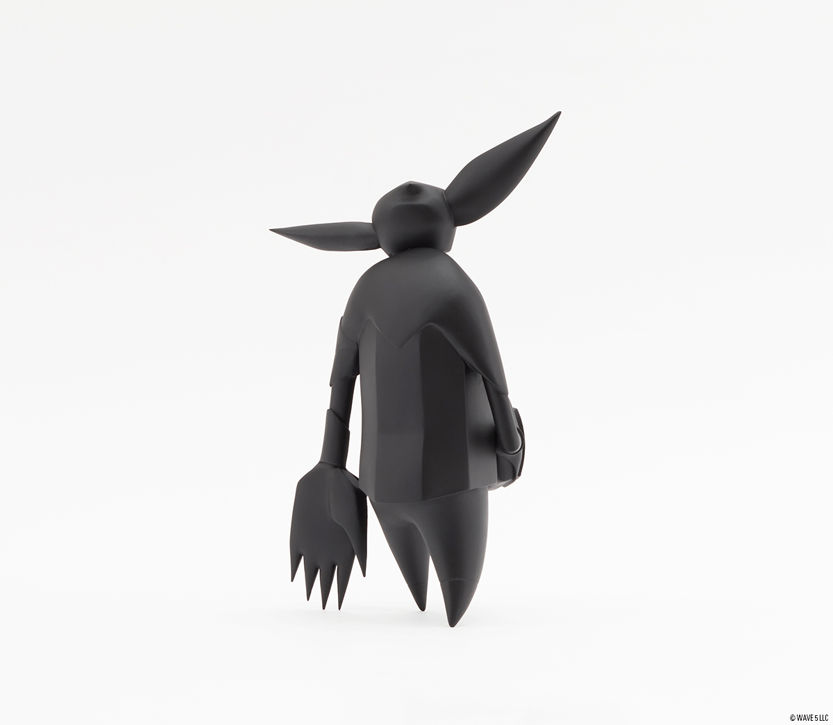 FL-003 "39MEG" Japanese Bronze Kurotani Sculpture (Black), view 7 of 8