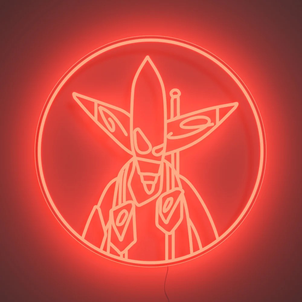 AK-37 · Tondo Red LED Neon Sign